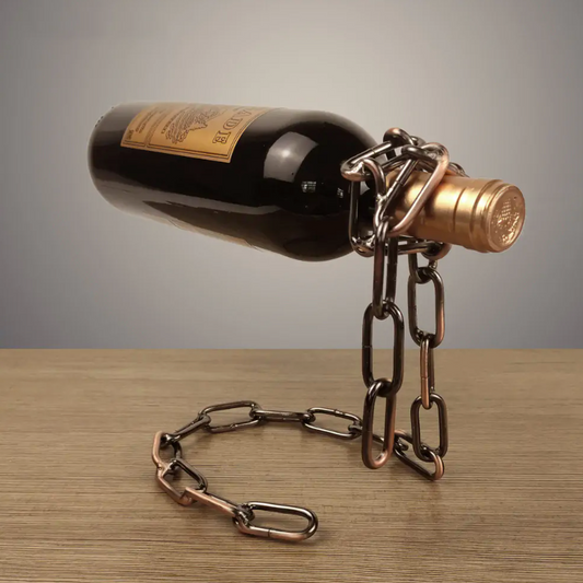 Suspended Chain Bottle Holder
